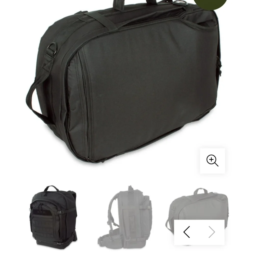 Sandpiper of California Black Military Mens Hiking Bugout Bag NEW - Picture 14 of 16